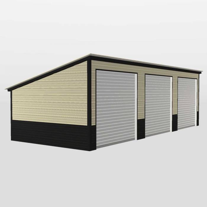 Single Slope Carport